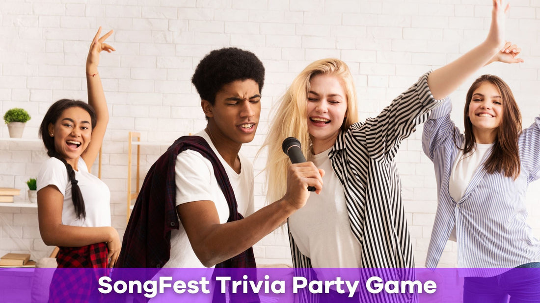 Sing, Guess, and Laugh With the SongFest Trivia Party Game
