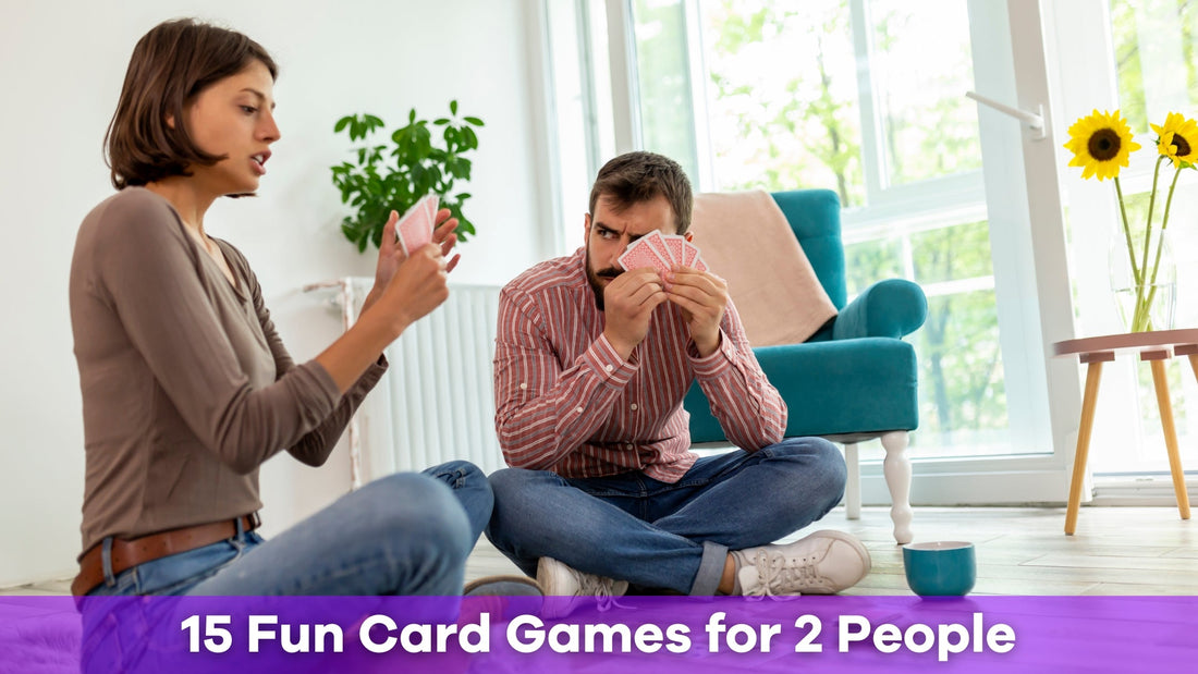15 Fun Card Games for 2 People to Play Anytime
