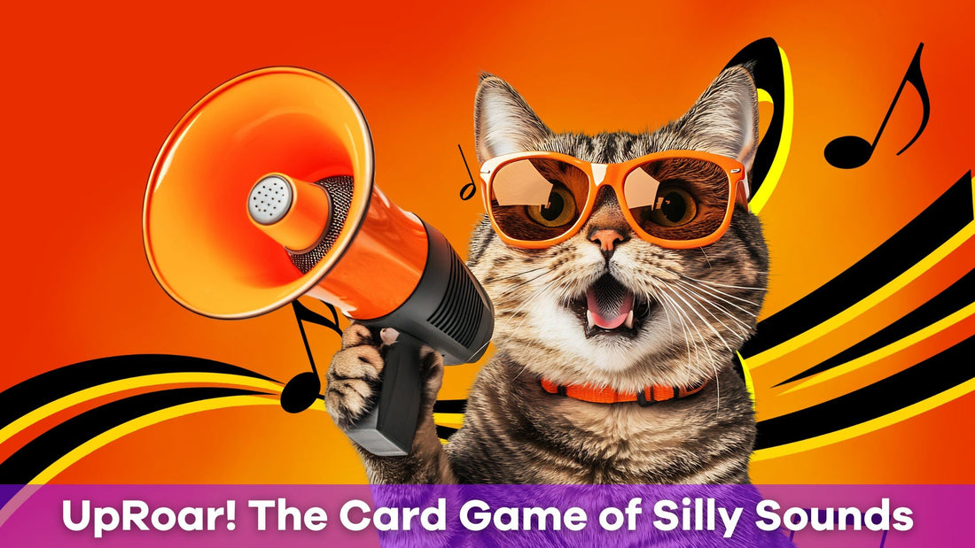 UpRoar! The Card Game of Silly Sounds: A Hilarious Party Game for Everyone