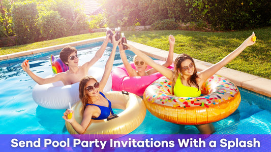 Make a Splash With Creative Pool Party Invitations