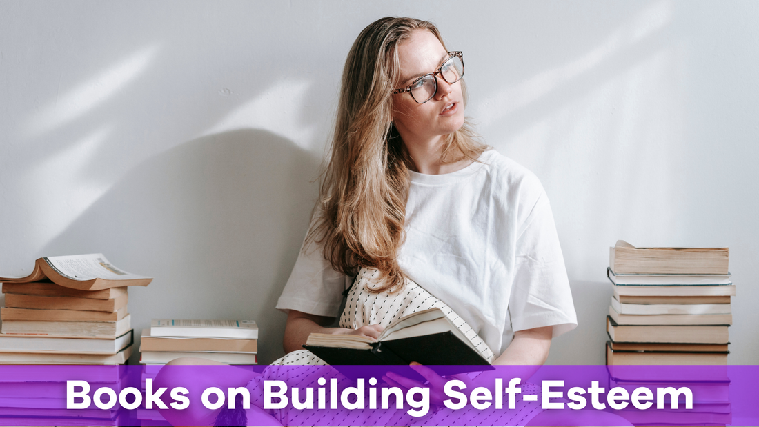 a woman reading Books on Building Self-Esteem