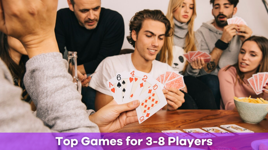 Top Games for 3-8 Players: Fun Options for Your Next Game Night