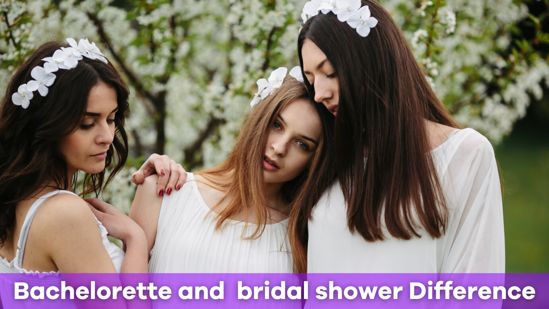 What is the difference between a Bachelorette and a bridal shower?